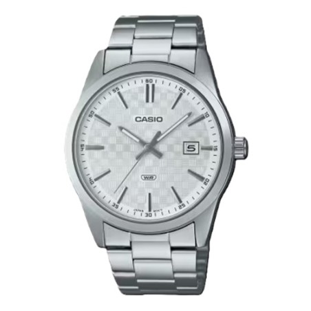 CASIO COLLECTION Mod. DATE - CARBON LOOK - SILVER MTP-VD03D-7AUDF